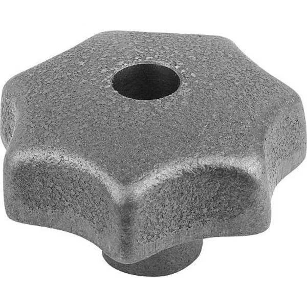 Star Grips gray cast iron DIN 6336, Style D, inch, Kipp, Mfr#: K0151.4A4